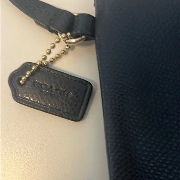 Coach Dark Navy Leather Wristlet/wallet - Picture 4 of 10